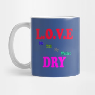 Love Wallet Mug